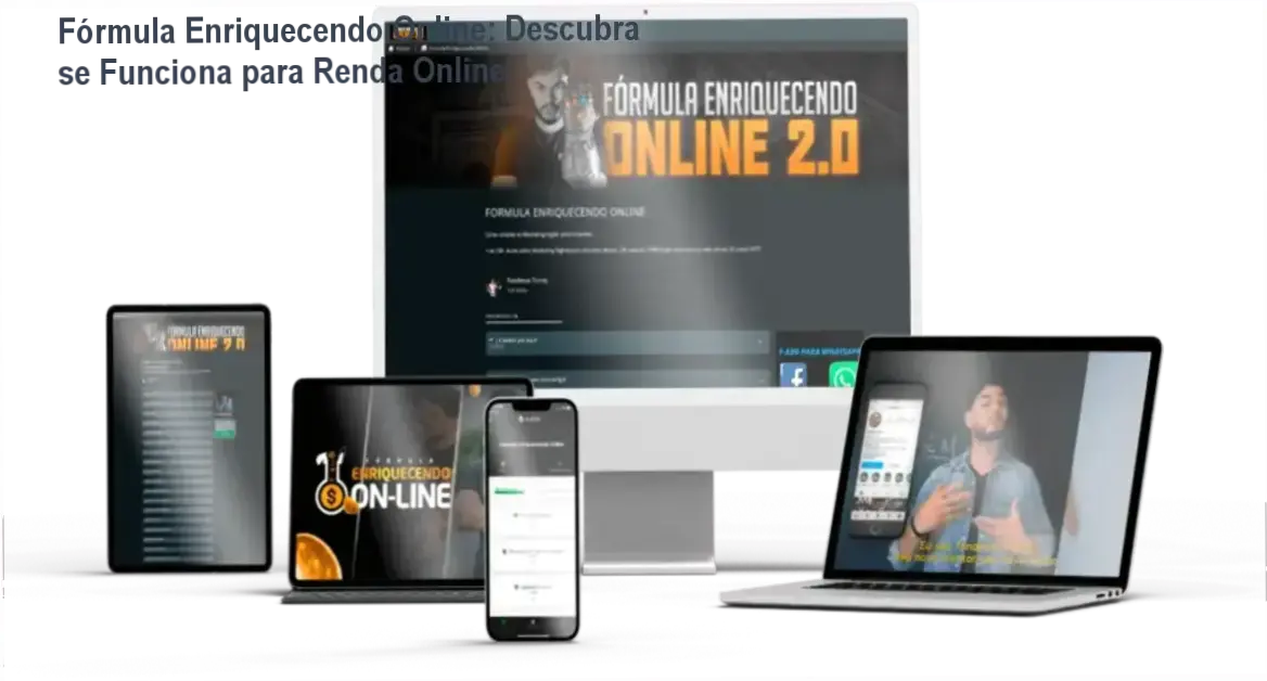 Fórmula Enriquecendo Online - Tondimas Tôrres: Bastidores e funcionamento do curso de marketing digital