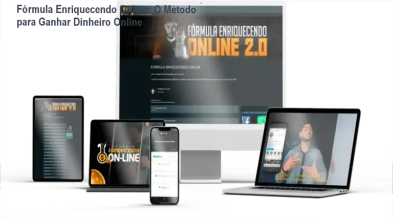 Fórmula Enriquecendo Online por Tondimas Tôrres: Mapa detalhado de como funciona o Método T.O.M