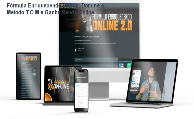 Fórmula Enriquecendo Online: Domine o Método T.O.M e Ganhe Renda Online 7 Fórmula Enriquecendo Online por trás das cenas com Tondimas Tôrres.
