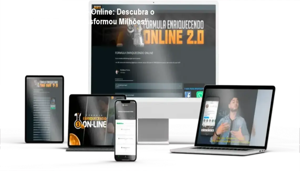 Fórmula Enriquecendo Online: Bastidores do Método T.O.M que gera vendas online