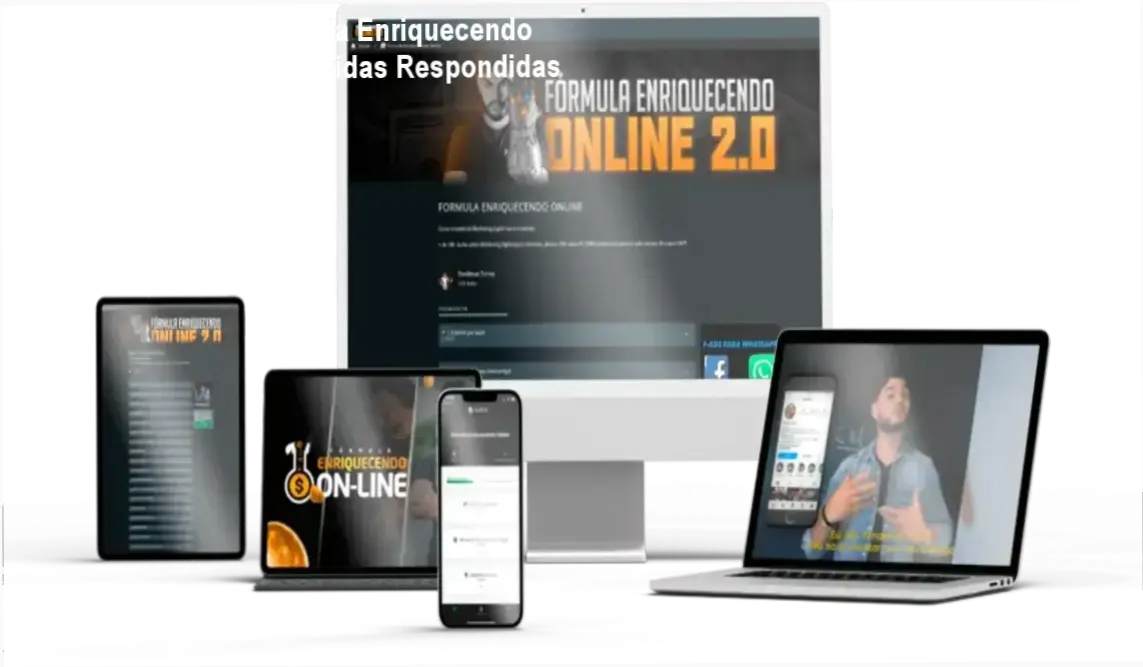Análise Técnica Fórmula Enriquecendo Online Importantes Dúvidas Respondidas 1 Fórmula Enriquecendo Online - panorama do curso e funcionalidades técnicas