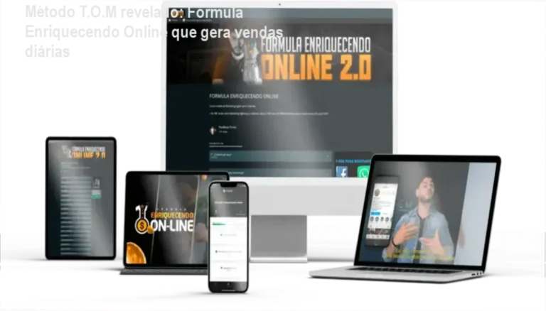Avaliação Técnica da Fórmula Enriquecendo Online com Tondimas Tôrres