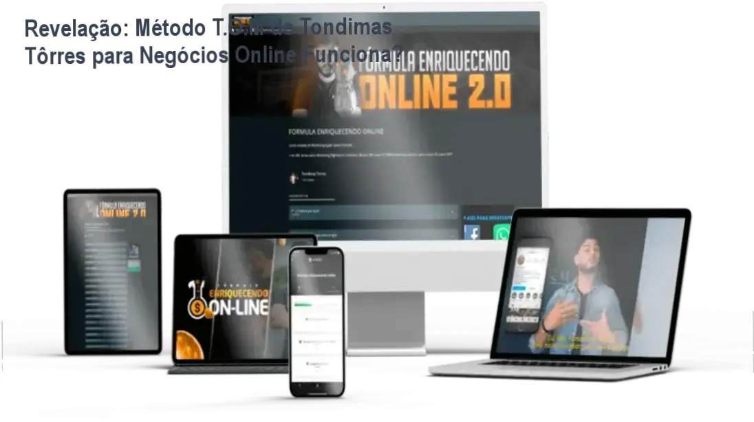 Fórmula Enriquecendo Online por Tondimas Tôrres: Como o Método T.O.M gera renda automatizada