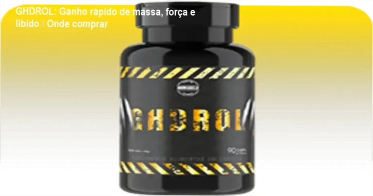Frasco de GHDROL com destaque para promoção e garantia de 60 dias