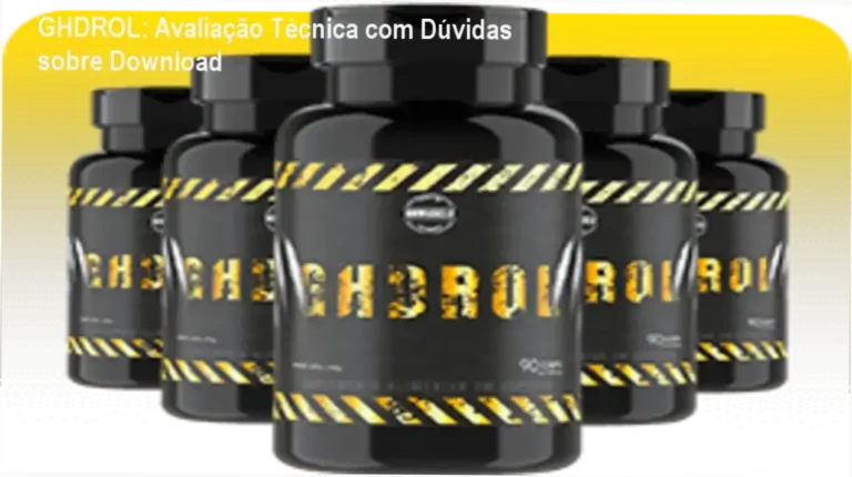 GHDROL: Avaliação Técnica com Dúvidas sobre Download 9 GHDROL cápsulas destacadas em fundo de academia, simbolizando ganho muscular e aumento de testosterona