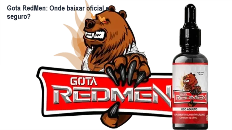 Imagem ilustrativa mostrando onde baixar Gota RedMen oficialmente