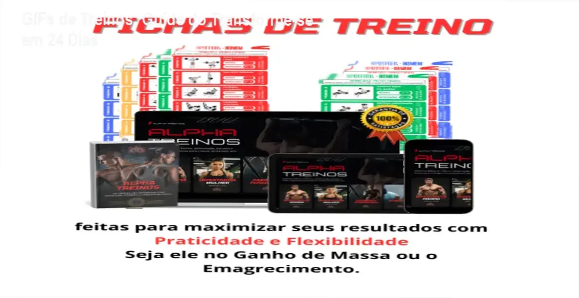 GIFs explicativos de exercícios de treino com autor Jonathan Sacramento, mostrando a metodologia visual do guia.