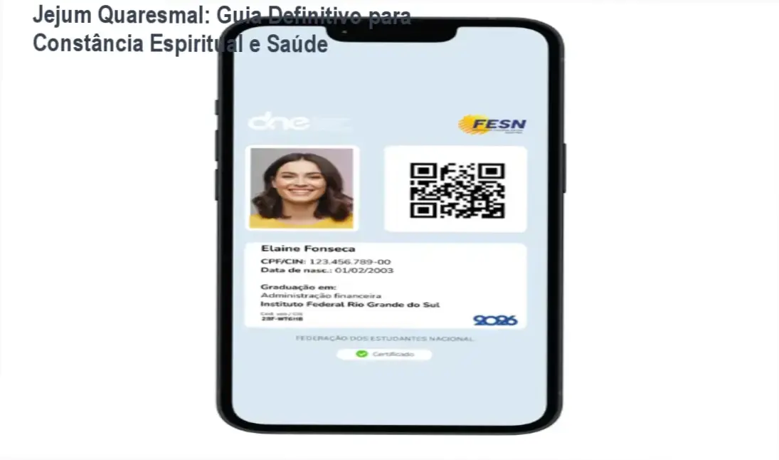 Jejum Quaresmal: Guia Definitivo para Constância Espiritual e Saúde 1 Suporte diário e praticidade no programa Jejum Quaresmal, com Juliana Sanchez Azevedo Silva