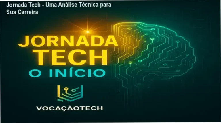 Jornada Tech - O Início por trás das cenas com o autor Vocação Tech revelando detalhes internos do curso
