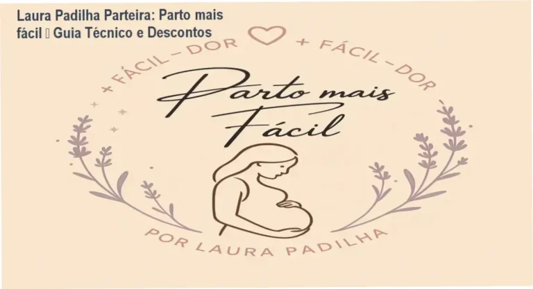 Imagem promocional do curso Laura Padilha Parteira com destaque para descontos e benefícios para gestantes
