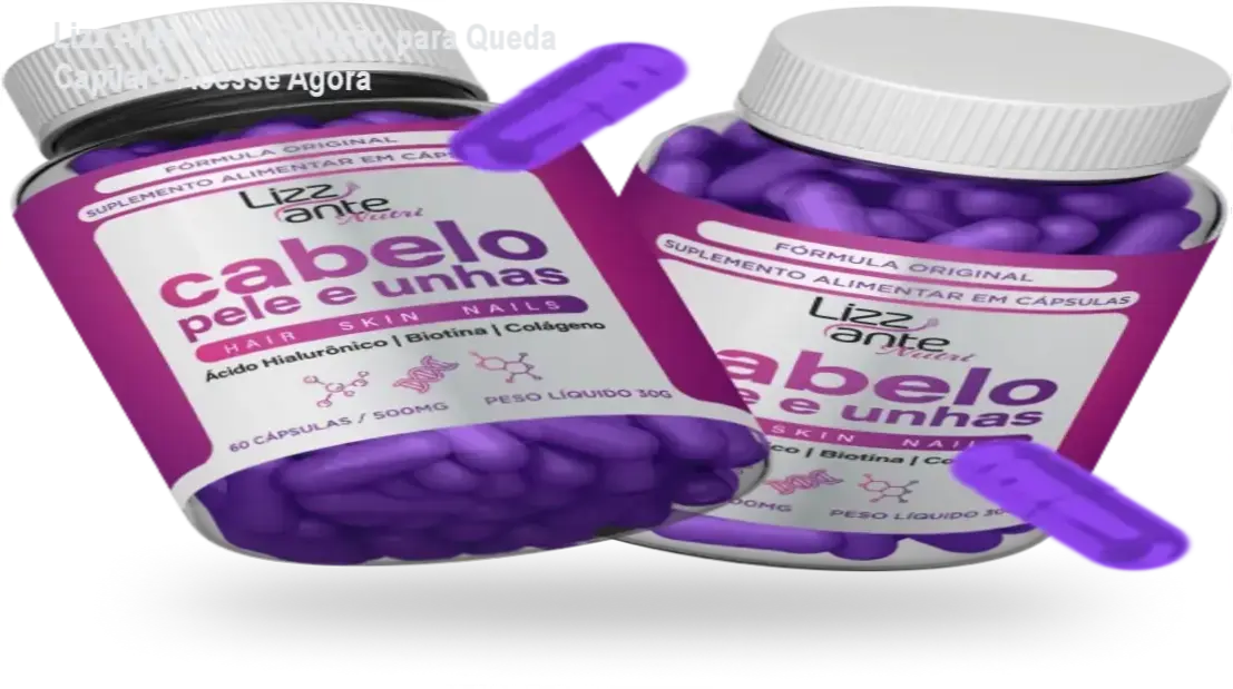 Suplemento Lizz Ante Nutri com tecnologia Smart Silicius para fortalecer cabelos e pele.