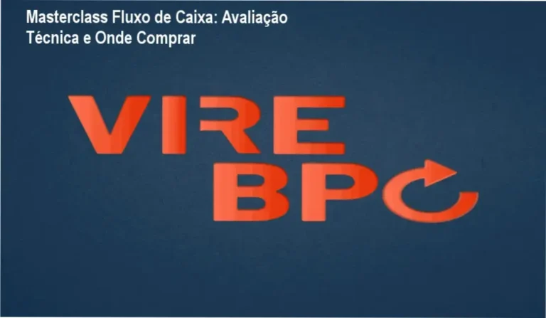 Imagem promocional do Masterclass Fluxo de Caixa na Prática mostrando destaque da oferta e botão de acesso.