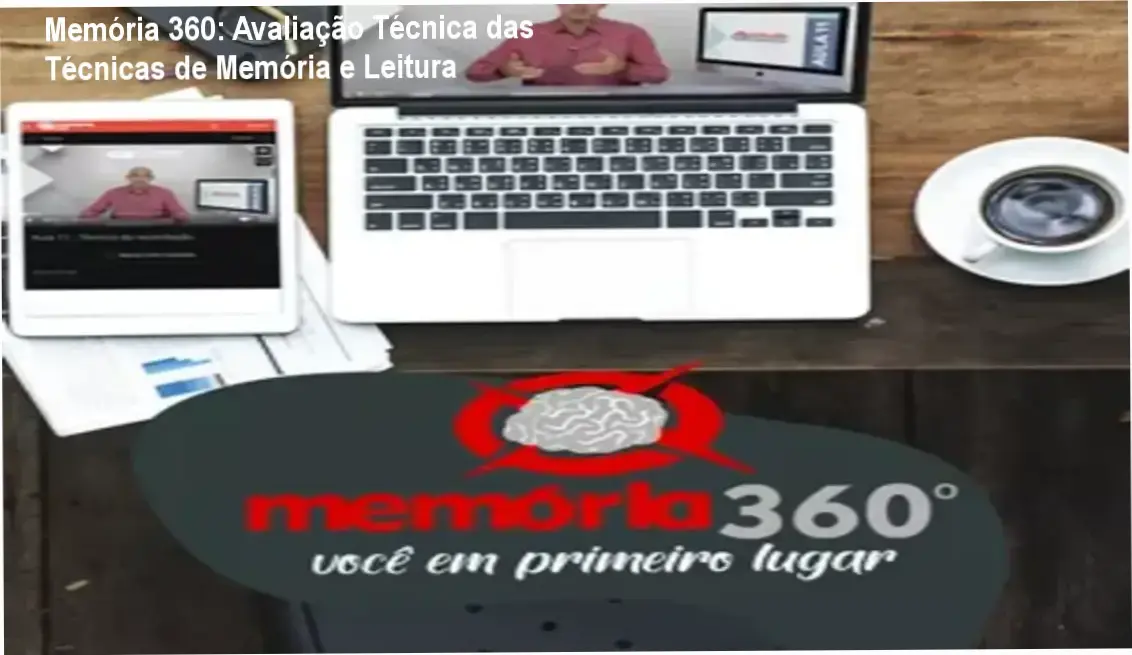 Imagem promocional do Combo Memória 360 com destaque para técnicas de memorização e cupom de desconto