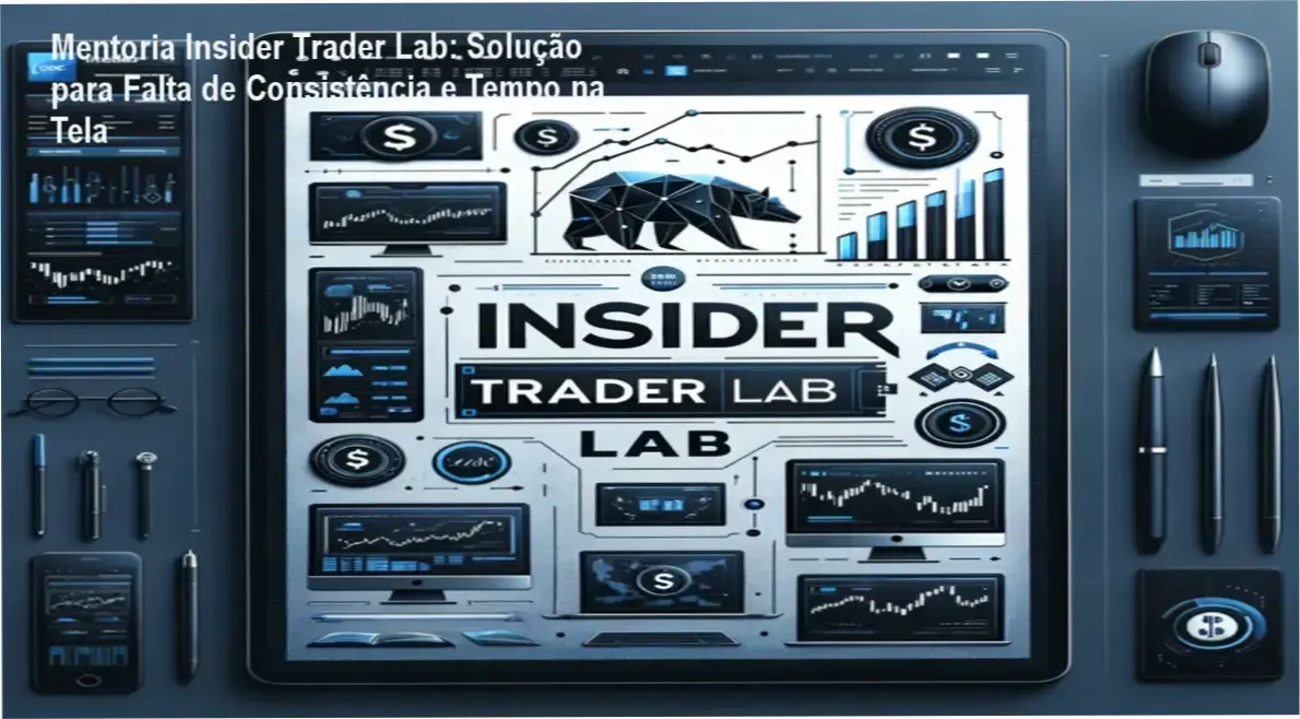 Mentoria Insider Trader Lab de Wyllian Capucci mostrando análise macroeconômica e fluxo de ordens em tela de trading avançado