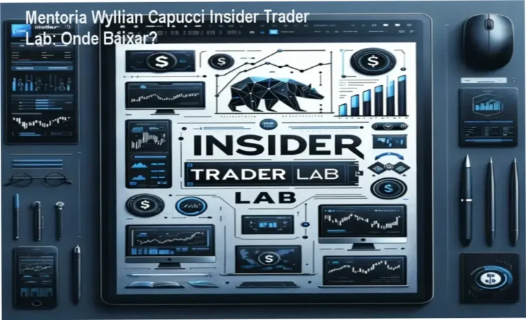 Captura de tela da página oficial de download da Mentoria Insider Trader Lab
