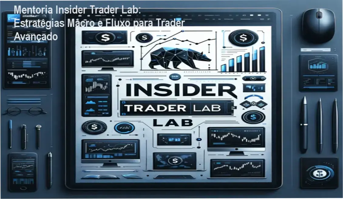 Mentoria Insider Trader Lab por trás das cenas com Wyllian Capucci - Como a análise macro e fluxo transformam resultados
