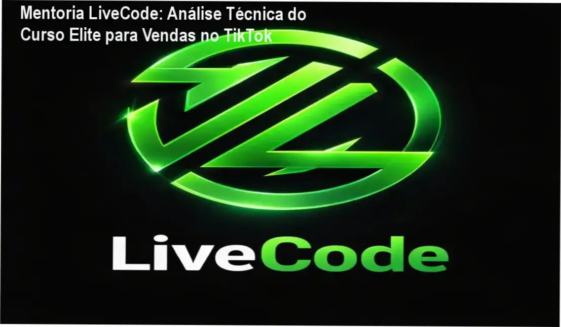 Apresenta a plataforma exclusiva da Mentoria LiveCode com foco em estratégias de live commerce automatizadas