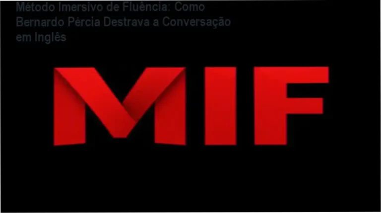 Método Imersivo de Fluência: Como Bernardo Pércia Destrava a Conversação em Inglês 1 Metodo Imersivo de Fluencia por Bernardo Percia: Bastidores da metodologia Imersiva para falar ingles com naturalidade
