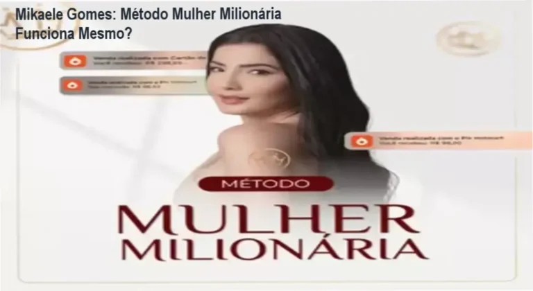 Mikaele Gomes apresentando os bastidores e o funcionamento do Método Mulher Milionária
