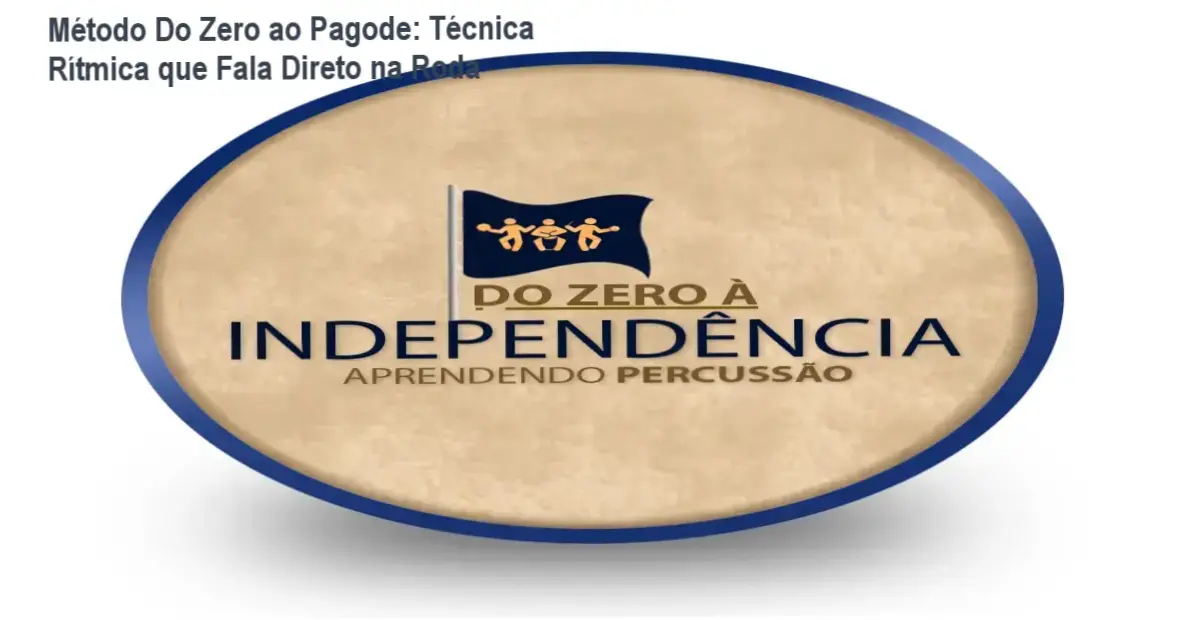 Método Do Zero ao Pagode: Técnica Rítmica que Fala Direto na Roda 1 Método Do Zero ao Pagode: Visualização interna do conteúdo técnico e estratégias para tocar na roda