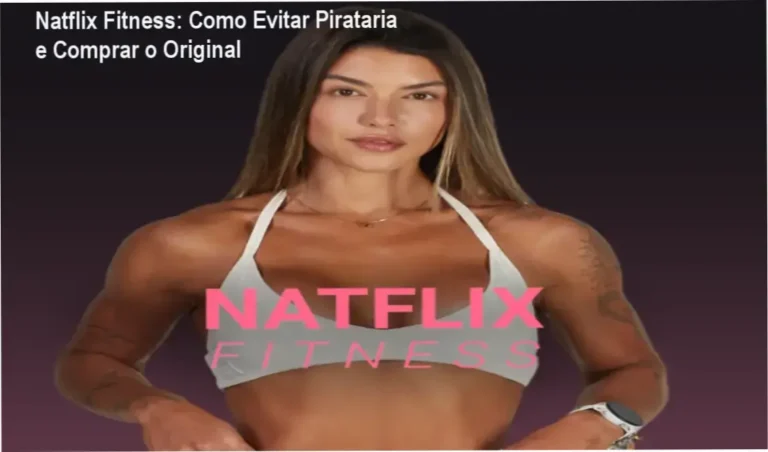 Natflix Fitness: Como Evitar Pirataria e Comprar o Original 7 Mulher realizando treino funcional na academia com app Natflix Fitness