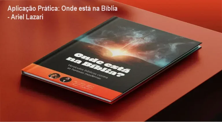 Aplicação Prática: Onde está na Bíblia - Ariel Lazari 7 Onde está na Bíblia - Ariel Lazari: oportunidades profissionais