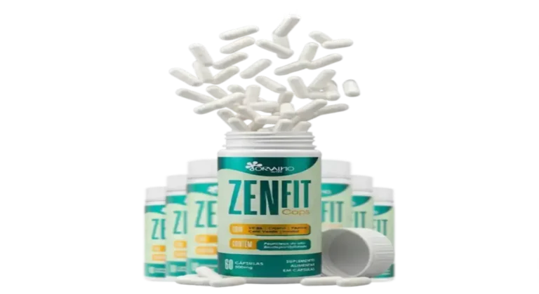 Bula do OzenFit Caps com ingredientes naturais para emagrecimento