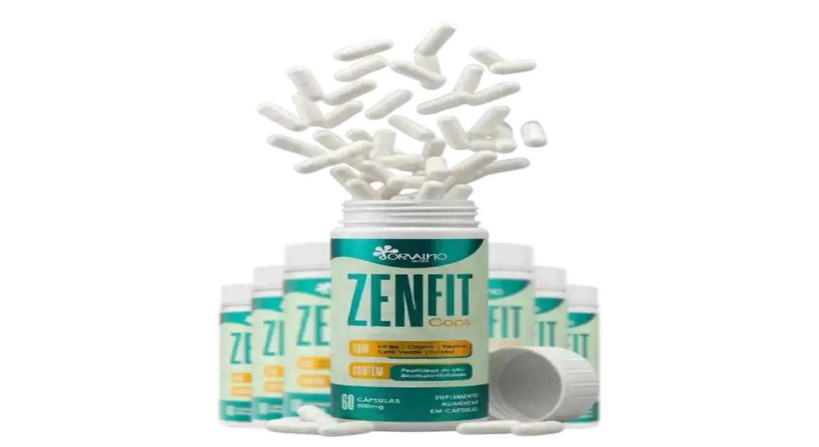 Bula do OzenFit Caps com ingredientes naturais para emagrecimento