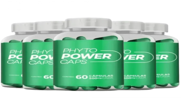 Imagem do produto Phyto Power Caps com resultados visíveis em pessoas com gordura localizada