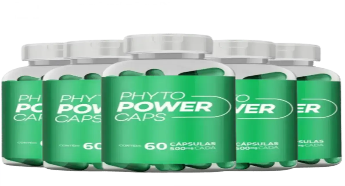 Imagem do produto Phyto Power Caps com resultados visíveis em pessoas com gordura localizada