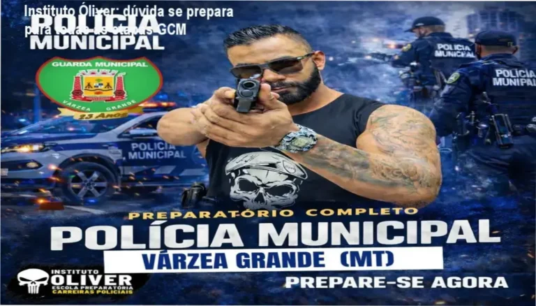 Preparatório Completo Guarda Municipal – Instituto Óliver – bastidores e funcionamento