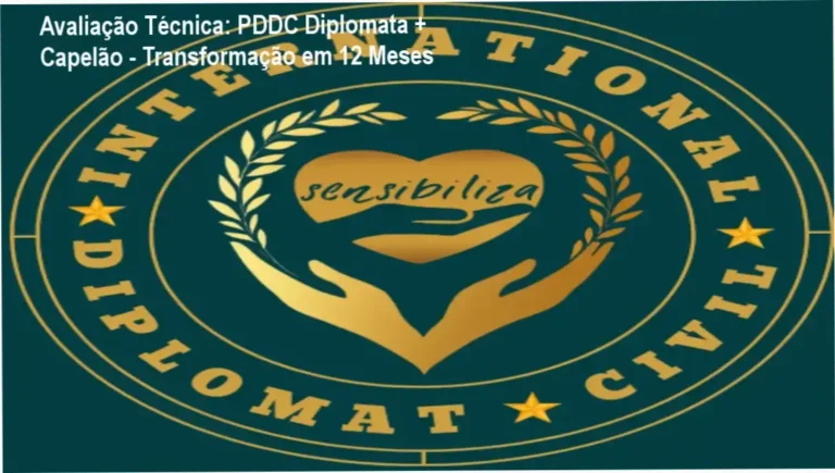 Avaliação Técnica: PDDC Diplomata + Capelão - Transformação em 12 Meses 5 PDDC Dipl. Civil + Capelão - Acesso às aulas exclusivas e cerimônia oficial de pose