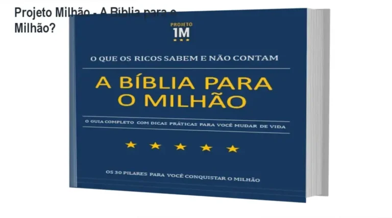 Capa do E‑Book A Bíblia para o Milhão, autor Eduardo César, foco em mindset financeiro