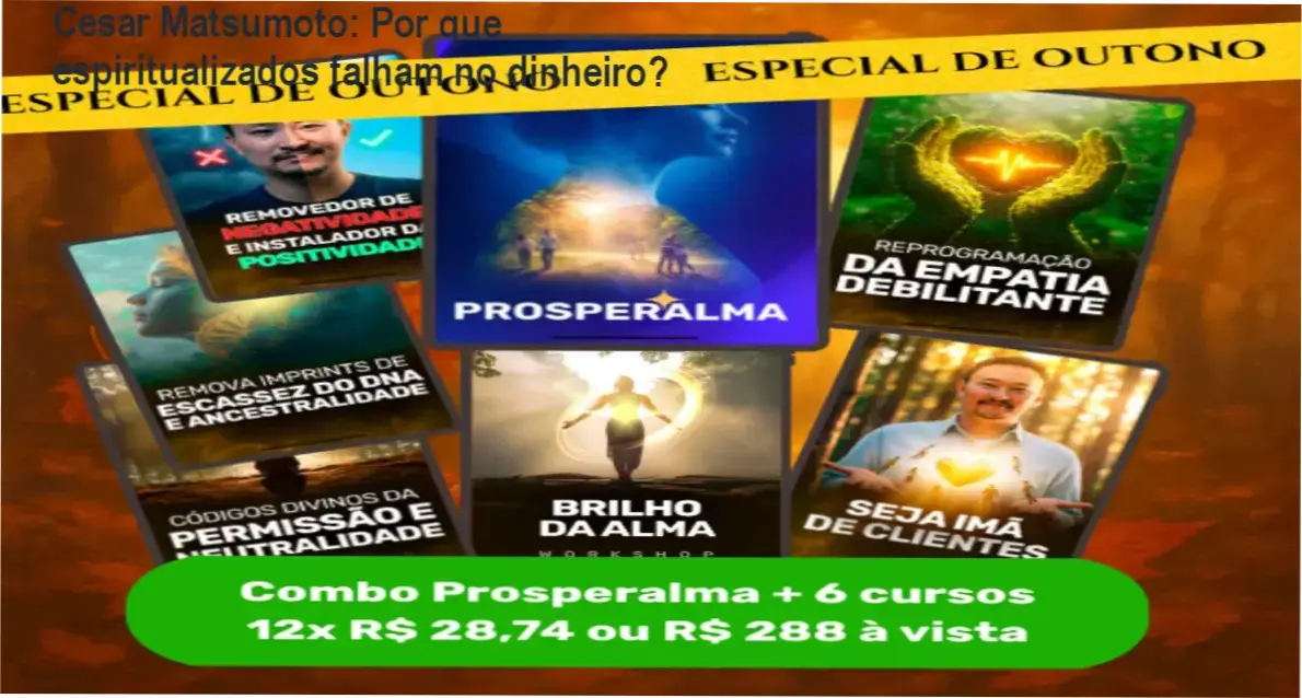 Prosperalma Cesar Matsumoto bastidores funcionamento técnica Luz Estelar