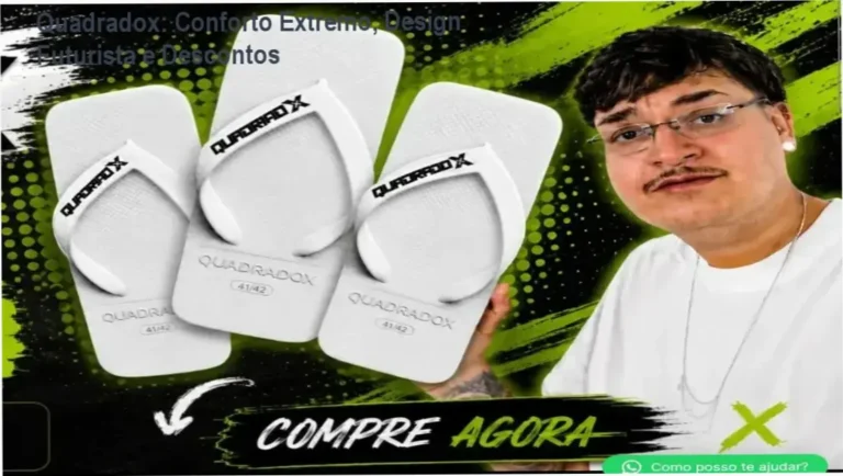 Quadradox: Conforto Extremo, Design Futurista e Descontos 6 Quadradox mostrando design quadrado moderno com destaque para conforto e promoção