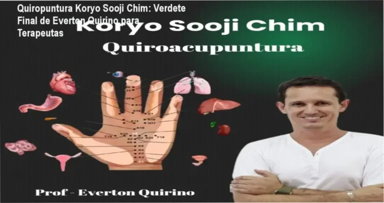 Quiropuntura Koryo Sooji Chim - bastidores da técnica coreana de Everton Quirino para terapeutas