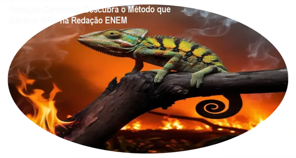Redação Camaleão: Descubra o Método que Garante 900+ na Redação ENEM 1 Redação Camaleão: Método exclusivo de Lucio Jacobelli para redações perfeitas no ENEM