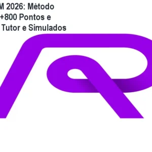 Repertório ENEM 2026: Método Inteligente para +800 Pontos e Aprovação com Tutor e Simulados