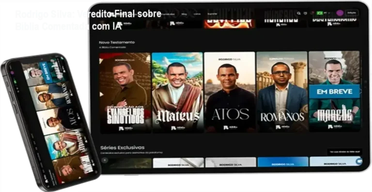 Rodrigo Silva apresenta a Bíblia Comentada com tecnologia de IA