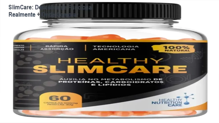SlimCare: Descubra se Funciona Realmente + Onde Comprar 5 Slogan do Healthy Nutrition Care com a frase 'Modulação Metabólica para Emagrecimento Acelerado'