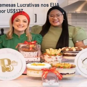 Curso de Sobremesas Lucrativas nos EUA – Renda Extra por US$137