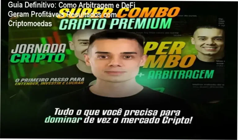Guia Definitivo: Como Arbitragem e DeFi Geram Profitáveis Resultados com Criptomoedas 4 Super Combo Cripto: Explorando Arbitragem e Técnicas Avançadas de DeFi com Evandro Azevedo Lima
