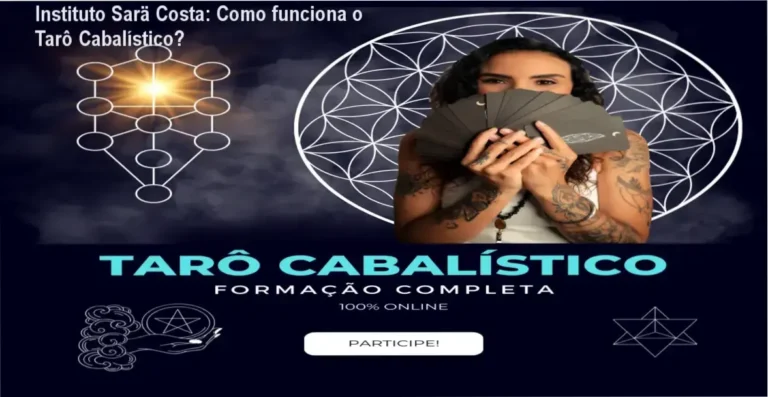 Tarô Cabalístico Instituto Sarä Costa bastidores e visão interna da formação