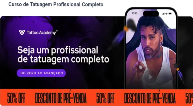 Curso de Tatuagem Profissional Completo