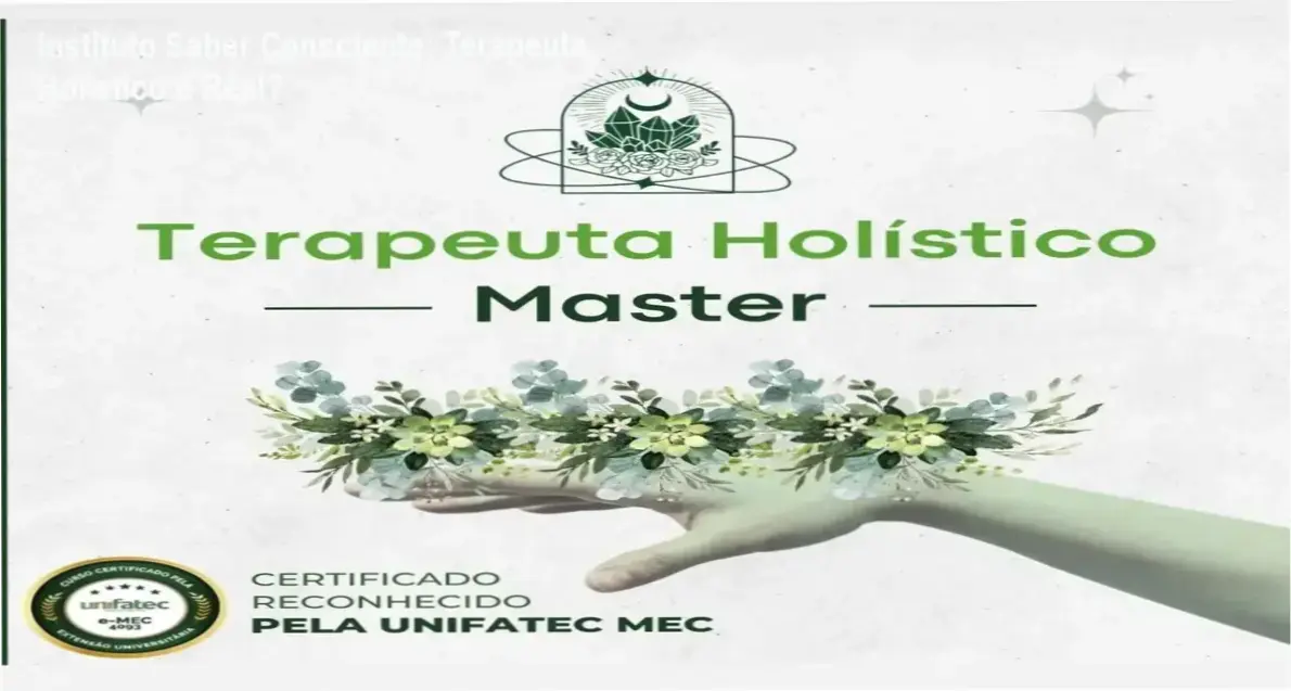 Instituto Saber Consciente: Terapeuta Holístico é Real? 1 Interface do curso Terapeuta Holístico Master do Instituto Saber Consciente em ambiente de estudo digital