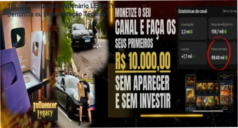 Tio San Influencer Milionário Legacy: análise de golpe, fraude e segurança