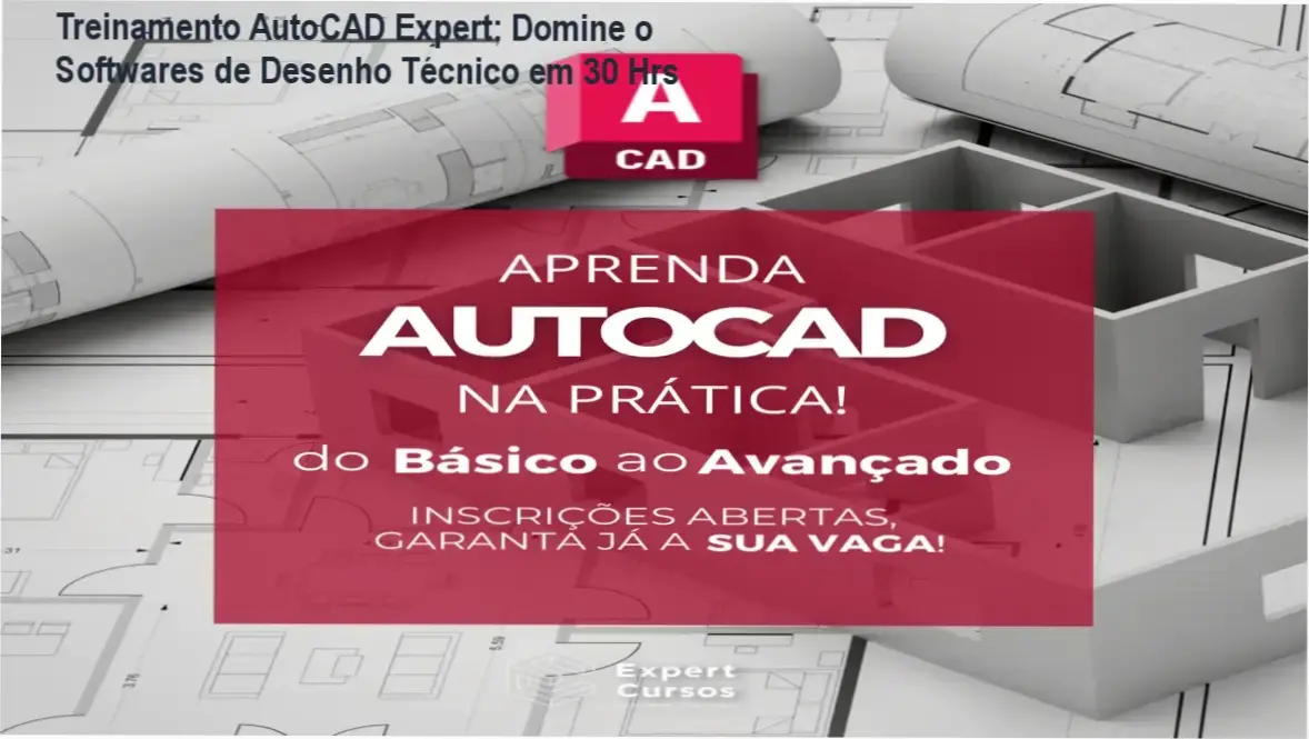 Treinamento AutoCAD Expert: Domine o Softwares de Desenho Técnico em 30 Hrs 1 Como funciona o Treinamento AutoCAD Expert com Professor Victor e bônus exclusivos