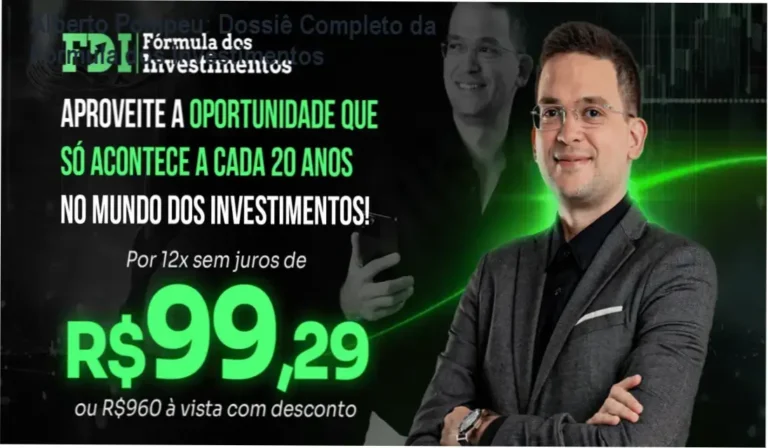 Alberto Pompeu: Dossiê Completo da Fórmula dos Investimentos 5 Bastidores e interface da plataforma Fórmula dos Investimentos de Alberto Pompeu