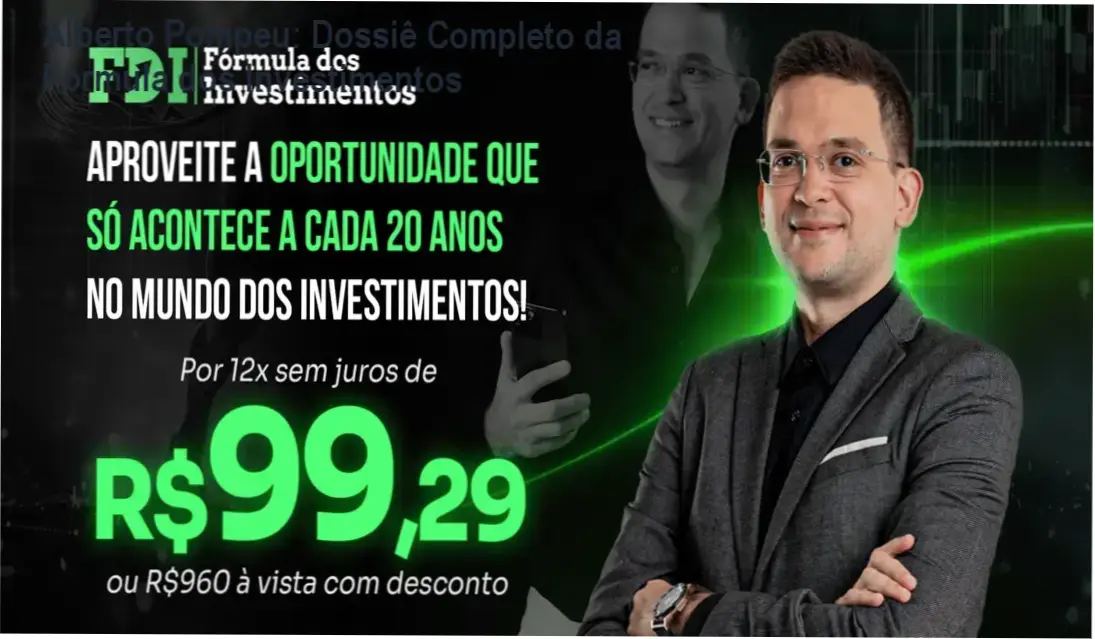 Bastidores e interface da plataforma Fórmula dos Investimentos de Alberto Pompeu