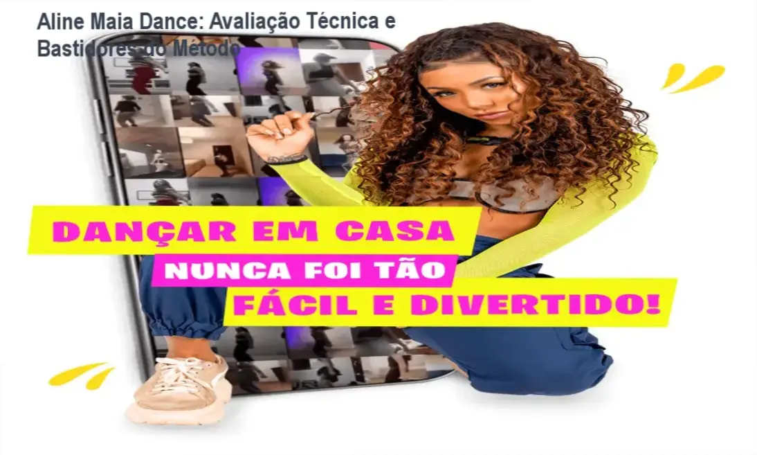 Aline Maia Dance bastidores e funcionamento do portal de dança online